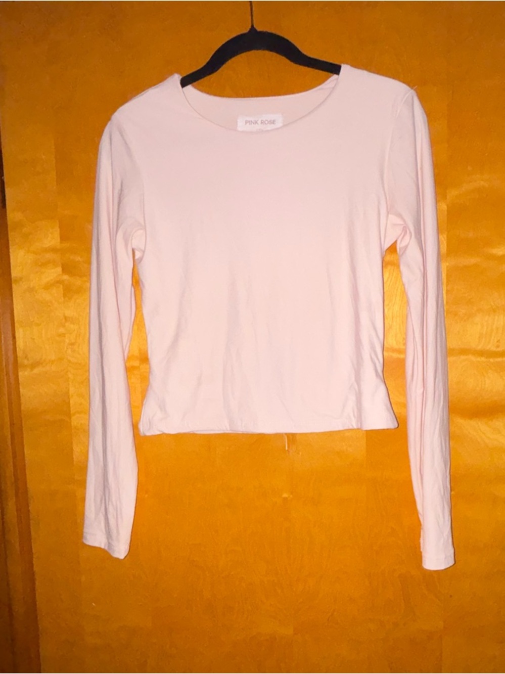 BUTTERY SOFT Pink Rose baby pink top | Size L